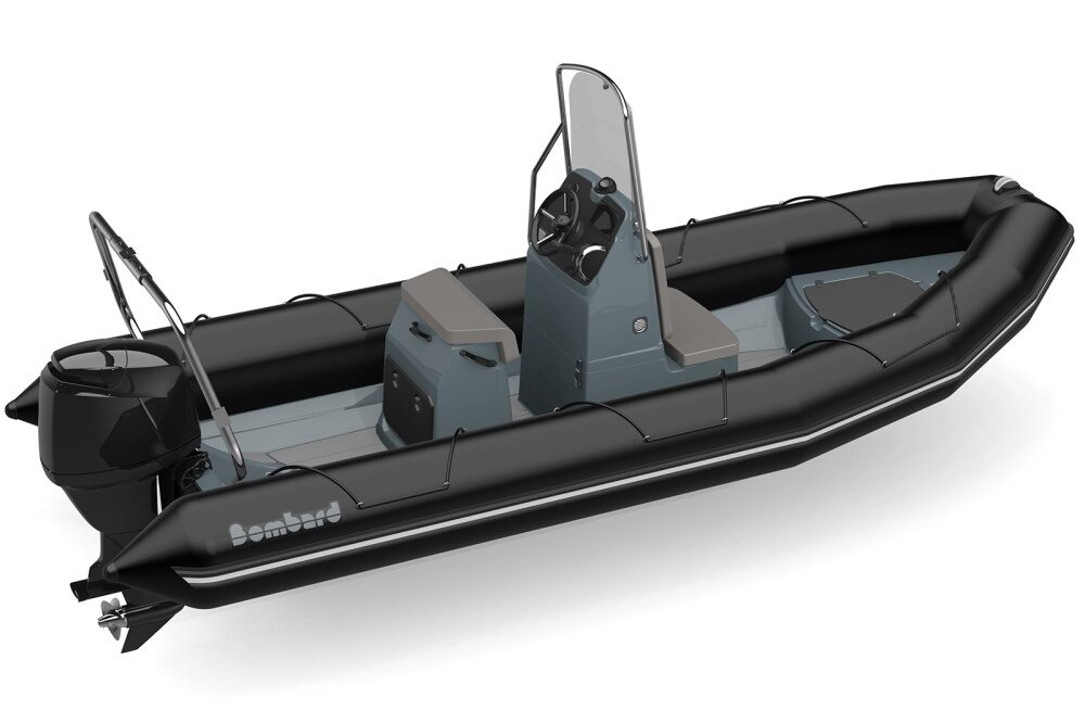 Felfújható csónak Bombard Explorer 550 Strongan fekete