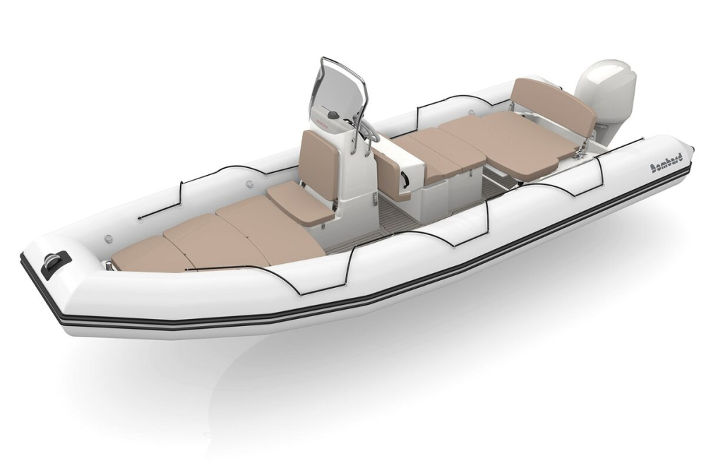 Bombard Sunrider 700 NEO felfújható csónak világos szürke / kavicsos