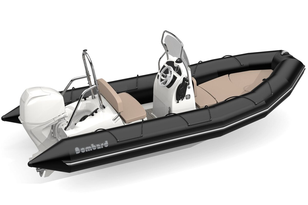Bombard Sunrider 500 Strongan felfújható csónak fekete / kavicsos