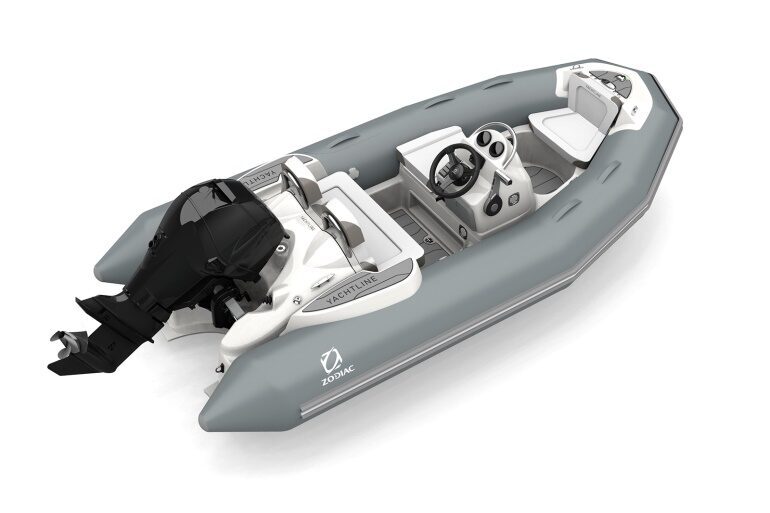 Zodiac Yachtline 360 ​​​​​​DL Strongan felfújható csónak - szürke