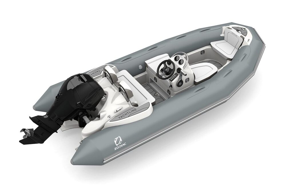 Zodiac Yachtline 400 DL Strongan felfújható csónak - szürke