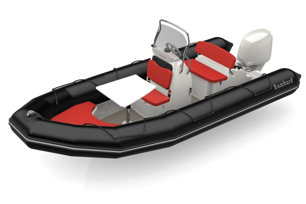 Bombard Sunrider 550 Strongan felfújható csónak fekete / tűz