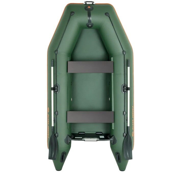 Kolibri KM-300A felfújható csónak zöld, nagynyomású padlóval, légfedélzet