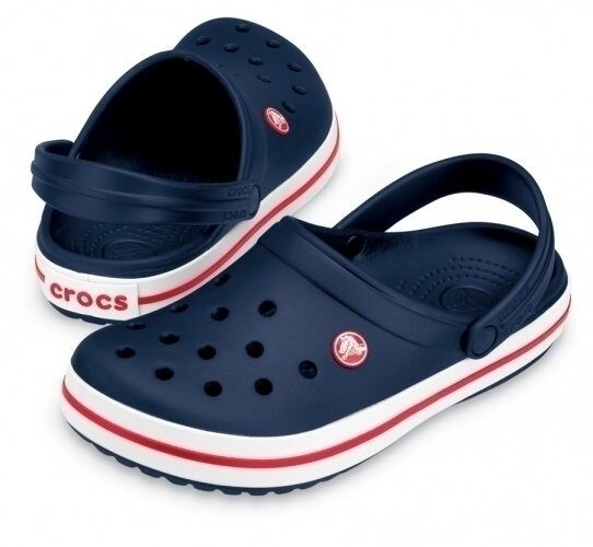 Crocs Crocband klumpa sötétkék papucs
