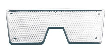 Szürke felülvilágító deszka 308 x 104 mm