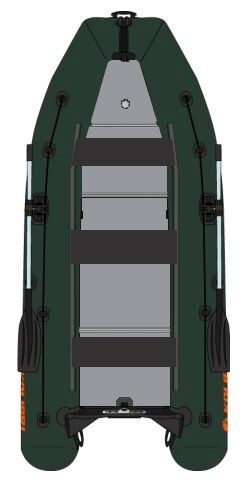 KOLIBRI KM-400 DSL, megerősített alumínium padló - zöld