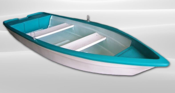 AQUA SYBB HCS-04 horgászcsónak egy paddal - 380x140x55cm
