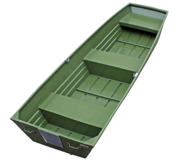 MARINE JON10 GREEN alumínium pramica - 2,96m, 32kg