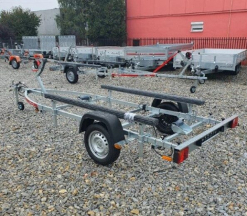 TEMADED Boat ECO B05 XL hajószállító trailer csúszótalpal, 750 kg