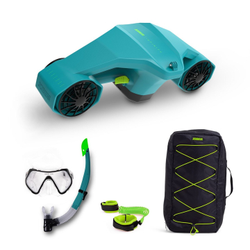 Jobe Infinity Seascooter csomag víz alatti roller táskával és búvárfelszereléssel