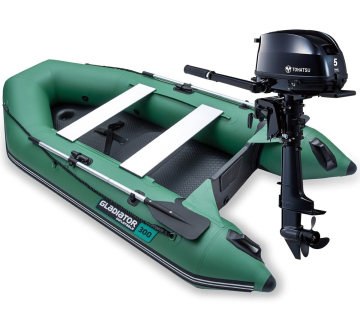 Komplett Gladiator AK300 AD és Tohatsu MFS5D DS
