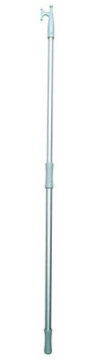 Teleszkópos eloxált alumínium csáklya 130-220 cm, Ø 25/30 mm