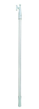 Eloxált alumínium csáklya 180 cm, Ø 25 mm