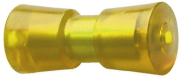 V-alakú PU kocsigörgő - 196 mm
