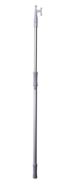 Teleszkópos eloxált alumínium csáklya 120-210 cm, átmérő 30 cm