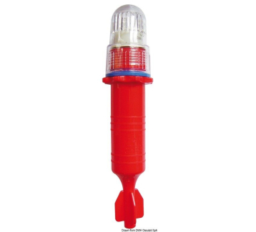 LED jelzőfény, minimális láthatóság 3 mil