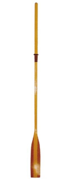 Keményfa evező ívelt pengével 220 cm, Ø37mm, mandzsetta Ø44 mm