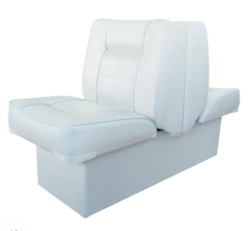 "Back-to Back" kétszemélyes ülés fehér-fehér