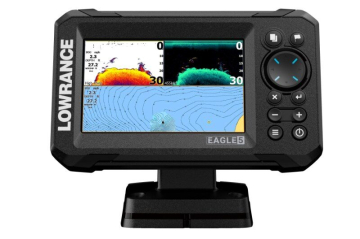 LOWRANCE EAGLE 5 SPLITSHOT halradar + GPS