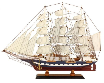 Vitorlás modell - 63 cm