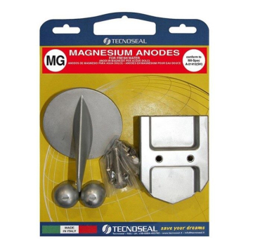 Magnézium anód készlet Alpha One 1. generációhoz