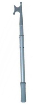 Teleszkópos eloxált alumínium csáklya  60-110 cm, átmérő 30 cm