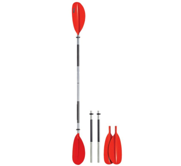 Összecsukható alumínium dupla evező - 230/77 cm