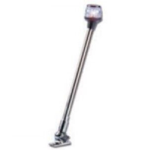 TREM navigációs lámpa 360° rozsdamentes acél talppal, fehér - 64 cm