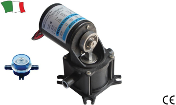Membrános elektromos szivattyú 12V - 18 L/perc.