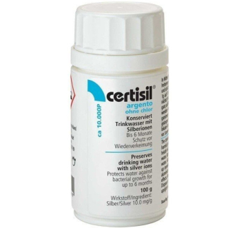 CERTISIL ARGENTO CA 10.000P - klórmentes por 100g, 1g/100L