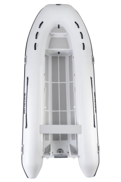 QUICKSILVER 380 ALU RIB tömör padlóval, fehér