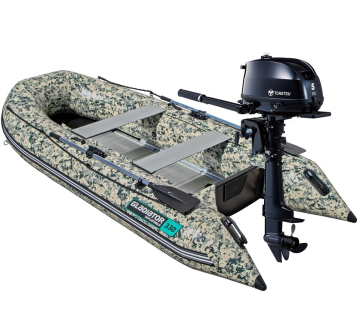 Komplett Gladiator B330 AL egy Tohatsu MFS5D DS-hez