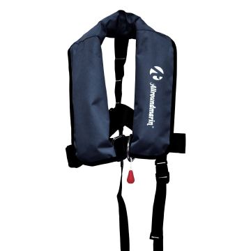 ALLROUNDMARIN automata mentőmellény JUNIOR 150N (15-40 kg) - kék