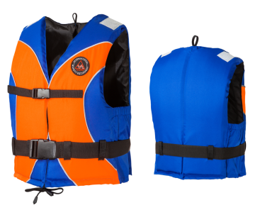 AQUARIUS Standard mentőmellény narancssárga-kék - 80+ kg