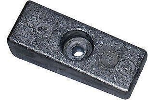 Quicksilver oldalsó zsebes alumínium anód 97-826134Q MERCURY előtti 30-300 LE