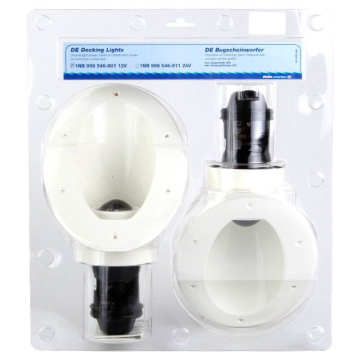 HELLA MARINE 8546 halogén dokkolólámpa-készlet 12V, 55W - fehér