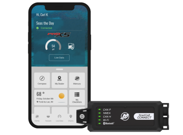 SMARTCRAFT CONNECT MOBILE SINGLE &amp; MULTI UNDER COWL (a motorburkolat alatt) – alkalmazás 1 motorhoz