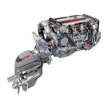 YANMAR 8LV370 ZTH370 farmeghajtással - 370 LE