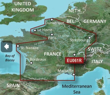 BlueChart G2 Vision - EU061R /Franciaország belvizei/ NORMÁL