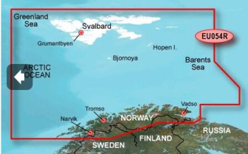 BlueChart G2 Vision - EU054R /Norvégia/ NORMÁL