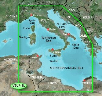 BlueChart G2 Vision - EU716L /Jadran/ NAGY