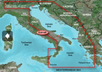 BlueChart G2 - HXEU014R / Jadran / REGULAR