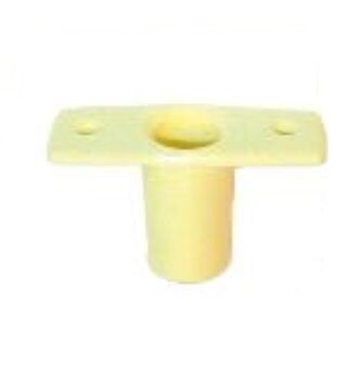 Hüvely evezővillához nylon 75 x 28 mm, furat Ø18 mm