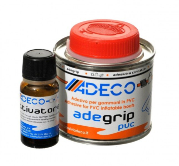 ADECO ADEGRIP Kétkomponensű ragasztó PVC felfújható csónakokhoz - 125 ml-es kiszerelés