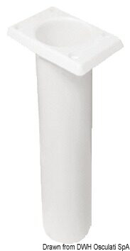 UV stabilizált bottartó fehér 230mm, függőleges