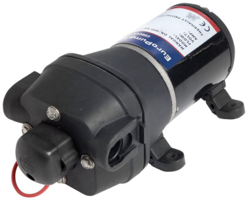 Europump 12 4-membrános vízszivattyú tiszta vízhez 12 V - 12,5L/perc