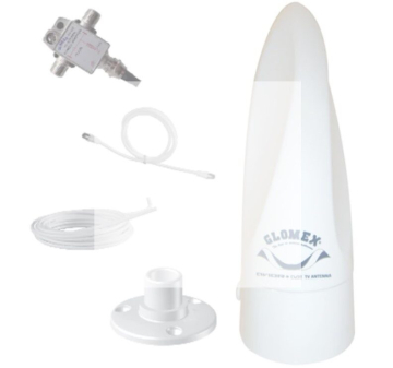 GLOMEX AVIOR VT300 mindenirányú TV-DVBT/DVBT2 és AM/FM kompakt antenna