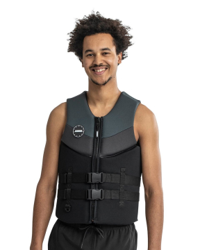 Jobe neoprén mentőmellény férfiaknak, grafitszürke - 2XL