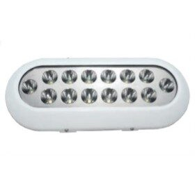 LED víz alatti reflektor, 9x3W fehér