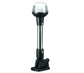 LED horgonylámpa 360° rozsdamentes acél állványon - 25 cm